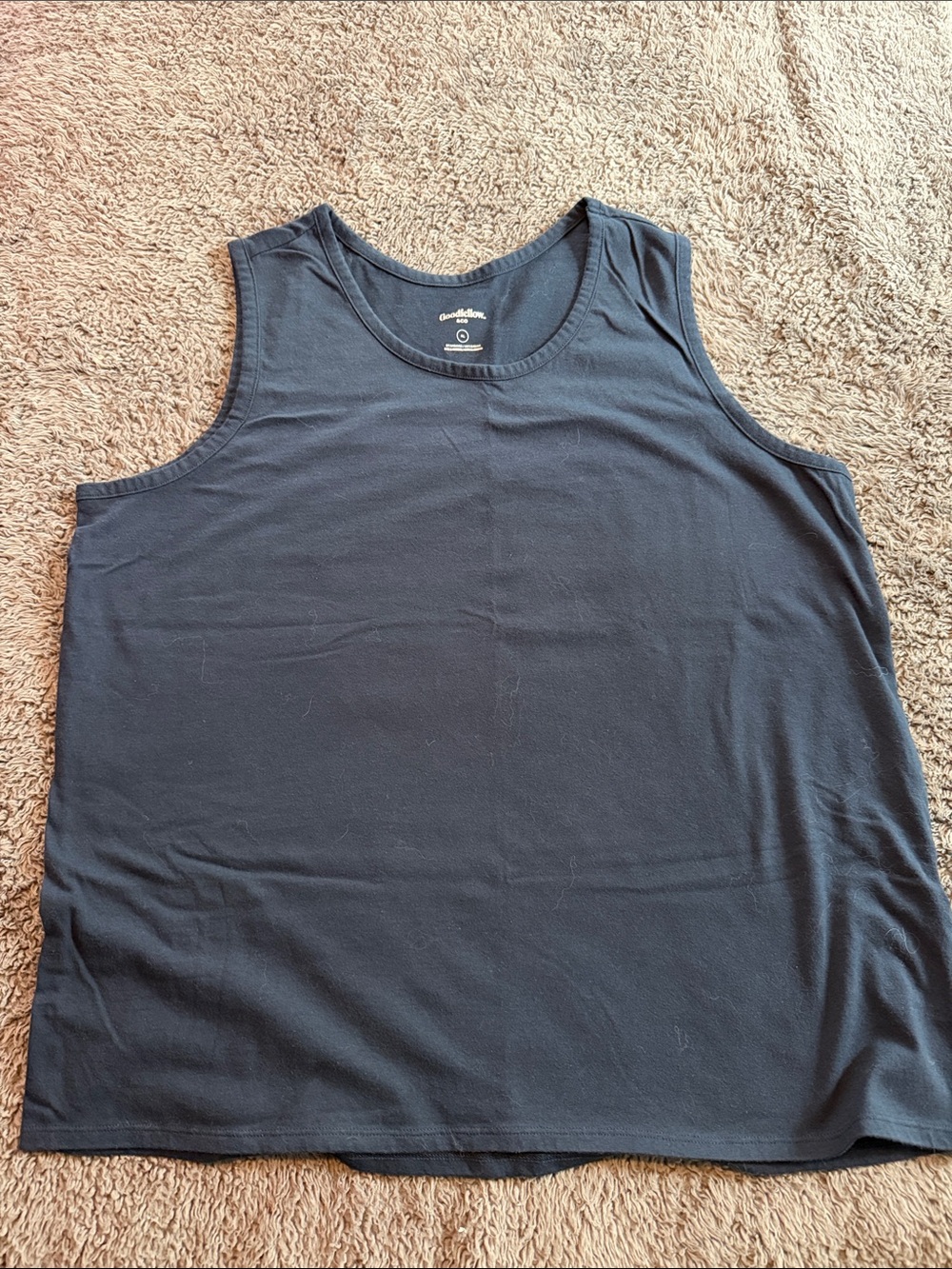 Goodfellow & Co Navy Crewneck Tank Top